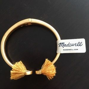 Madewell Gold Fringe Bracelet
